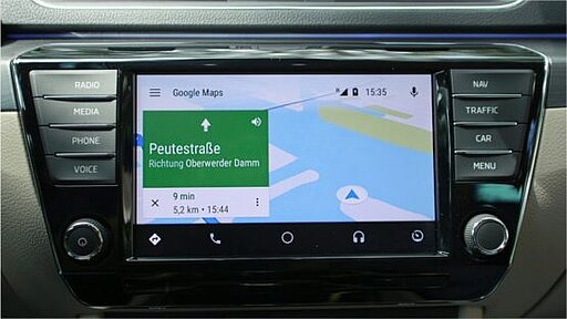 Infotainment System eines Autos
